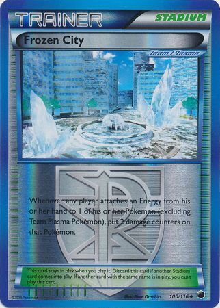 Frozen City - 100/116 - Uncommon Reverse Holo