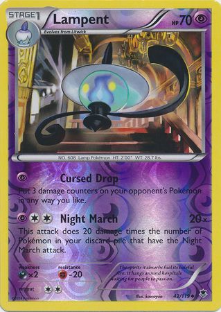 Lampent 42 119 Uncommon Reverse Holo XY Phantom Forces Reverse Holo Singles Lampent 42 119 Uncommon Reverse Holo XY Phantom Forces Reverse Holo Singles