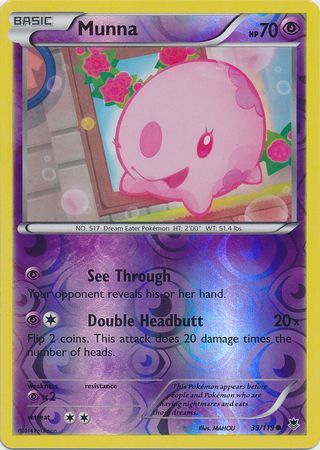 Munna 39 119 Common Reverse Holo Munna 39 119 Common Reverse Holo