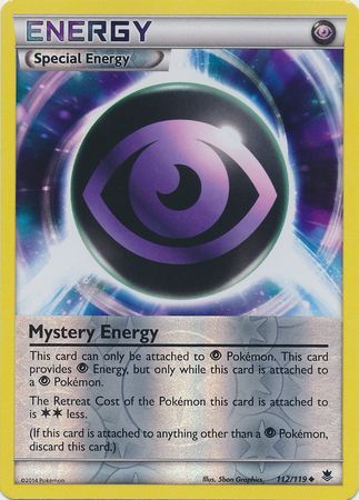 Mystery Energy 112 119 Uncommon Reverse Holo Mystery Energy 112 119 Uncommon Reverse Holo