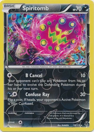 Pokémon TCG Spiritomb Legends Awakened 16 Holo Holo Rare