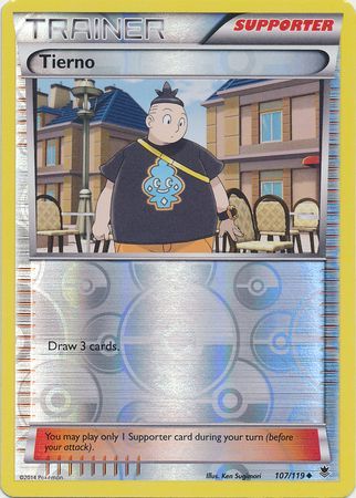 Tierno 107 119 Uncommon Reverse Holo Tierno 107 119 Uncommon Reverse Holo