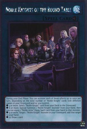 Noble Knights of the Round Table NKRT EN018 Platinum Rare 1st Edition Noble Knights of the Round Table NKRT EN018 Platinum Rare 1st Edition