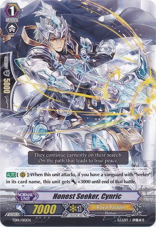 Honest Seeker Cynric TD14 010EN Honest Seeker Cynric TD14 010EN