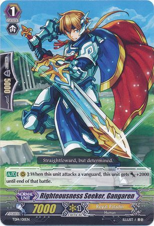 Righteousness Seeker Gangaren TD14 011EN Righteousness Seeker Gangaren TD14 011EN