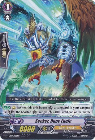 Seeker Rune Eagle TD14 012EN Trial Deck 14 Seeker of Hope Singles Seeker Rune Eagle TD14 012EN Trial Deck 14 Seeker of Hope Singles