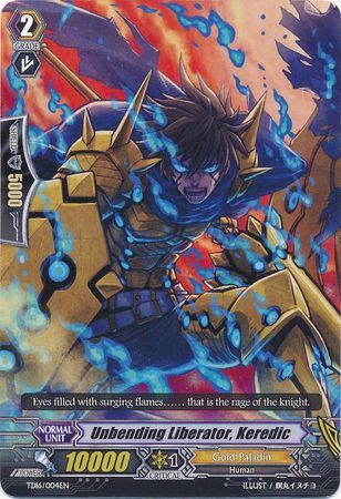 Unbending Liberator Keredic TD16 004EN Trial Deck 16 Divine Judgment of the Bluish Flame Singles Unbending Liberator Keredic TD16 004EN Trial Deck 16 Divine Judgment of the Bluish Flame Singles