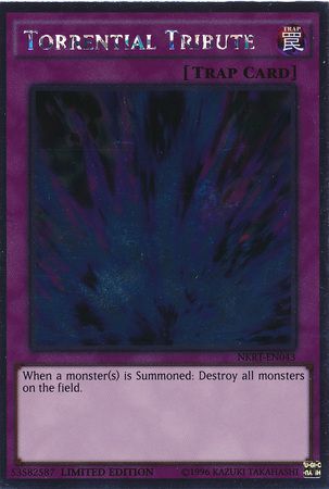 Torrential Tribute - NKRT-EN043 - Platinum Rare 1st Edition