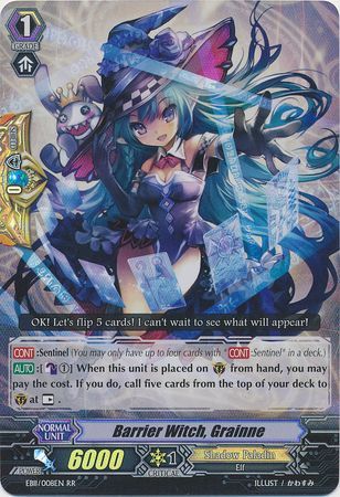 Barrier Witch Grainne EB11 008EN Double Rare RR Barrier Witch Grainne EB11 008EN Double Rare RR