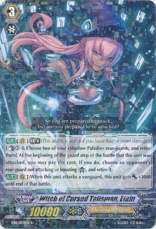 Witch of Cursed Talisman Etain EB11 009EN Rare R Witch of Cursed Talisman Etain EB11 009EN Rare R