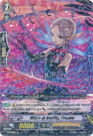 Witch of Reality Femme EB11 011EN Rare R Extra Booster Vol 11 Requiem at Dusk Singles Witch of Reality Femme EB11 011EN Rare R Extra Booster Vol 11 Requiem at Dusk Singles