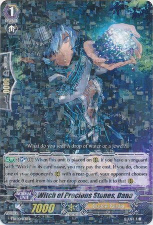 Witch of Precious Stones Dana EB11 014EN Rare R Witch of Precious Stones Dana EB11 014EN Rare R