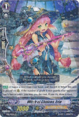 Witch of Choices Eriu EB11 015EN Rare R Extra Booster Vol 11 Requiem at Dusk Singles Witch of Choices Eriu EB11 015EN Rare R Extra Booster Vol 11 Requiem at Dusk Singles