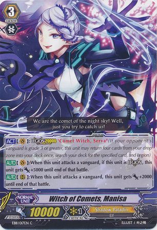 Witch of Comets Manisa EB11 017EN Common C Witch of Comets Manisa EB11 017EN Common C
