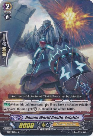 Demon World Castle Fatalita EB11 021EN Common C Demon World Castle Fatalita EB11 021EN Common C