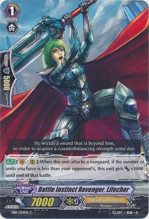 Battle Instinct Revenger Lifecher EB11 024EN Common C Battle Instinct Revenger Lifecher EB11 024EN Common C