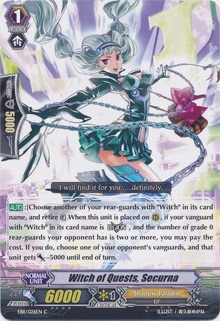 Witch of Quests Securna EB11 026EN Common C Witch of Quests Securna EB11 026EN Common C