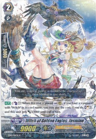 Witch of Golden Eagles Jasmine EB12 011EN Rare R Extra Booster Vol 12 Waltz of the Goddess Singles Witch of Golden Eagles Jasmine EB12 011EN Rare R Extra Booster Vol 12 Waltz of the Goddess Singles