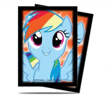 Ultra Pro My Little Pony Rainbow Dash 65ct Standard Sized Sleeves ULT84317 Sleeves Ultra Pro My Little Pony Rainbow Dash 65ct Standard Sized Sleeves ULT84317 Sleeves