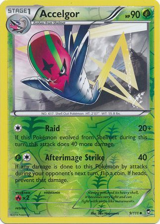 Accelgor 9 111 Uncommon Reverse Holo XY Furious Fists Reverse Holo Singles Accelgor 9 111 Uncommon Reverse Holo XY Furious Fists Reverse Holo Singles