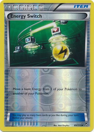 Energy Switch 89 111 Uncommon Reverse Holo XY Furious Fists Reverse Holo Singles Energy Switch 89 111 Uncommon Reverse Holo XY Furious Fists Reverse Holo Singles