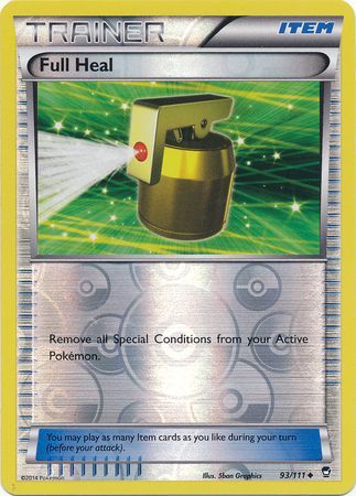 Full Heal 93 111 Uncommon Reverse Holo XY Furious Fists Reverse Holo Singles Full Heal 93 111 Uncommon Reverse Holo XY Furious Fists Reverse Holo Singles