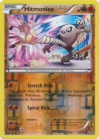Hitmonlee 47 111 Uncommon Reverse Holo XY Furious Fists Reverse Holo Singles Hitmonlee 47 111 Uncommon Reverse Holo XY Furious Fists Reverse Holo Singles