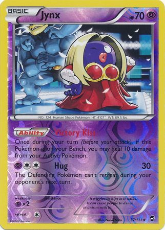 Jynx 37 111 Rare Reverse Holo XY Furious Fists Reverse Holo Singles Jynx 37 111 Rare Reverse Holo XY Furious Fists Reverse Holo Singles