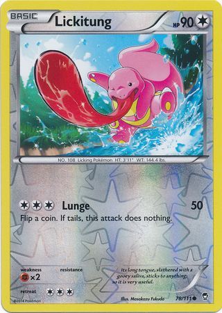 Lickitung - XY: Furious Fists Reverse Holo - Pokemon | TrollAndToad