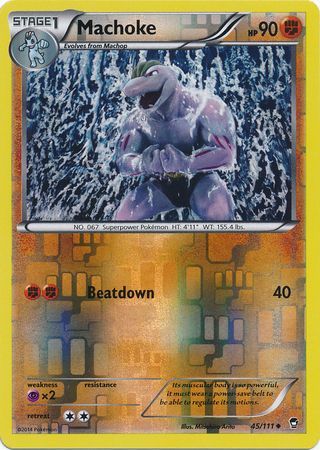Machoke 45 111 Uncommon Reverse Holo XY Furious Fists Reverse Holo Singles Machoke 45 111 Uncommon Reverse Holo XY Furious Fists Reverse Holo Singles