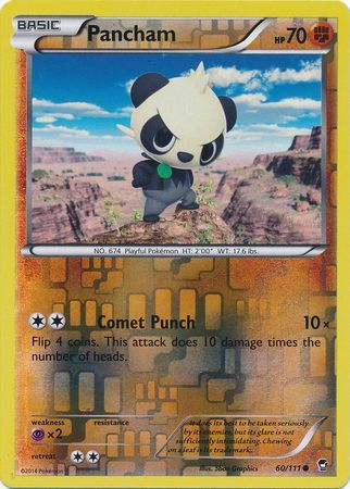 Pancham 60 111 Common Reverse Holo XY Furious Fists Reverse Holo Singles Pancham 60 111 Common Reverse Holo XY Furious Fists Reverse Holo Singles