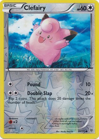 Clefairy 97 135 Common Reverse Holo Black White 8 Plasma Storm Reverse Holo Singles Clefairy 97 135 Common Reverse Holo Black White 8 Plasma Storm Reverse Holo Singles