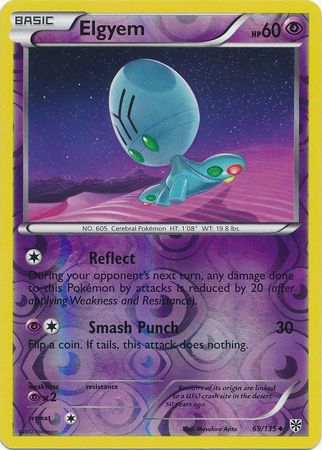 Elgyem 69 135 Uncommon Reverse Holo Black White 8 Plasma Storm Reverse Holo Singles Elgyem 69 135 Uncommon Reverse Holo Black White 8 Plasma Storm Reverse Holo Singles