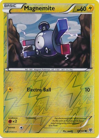 Magnemite 43 135 Common Reverse Holo Black White 8 Plasma Storm Reverse Holo Singles Magnemite 43 135 Common Reverse Holo Black White 8 Plasma Storm Reverse Holo Singles