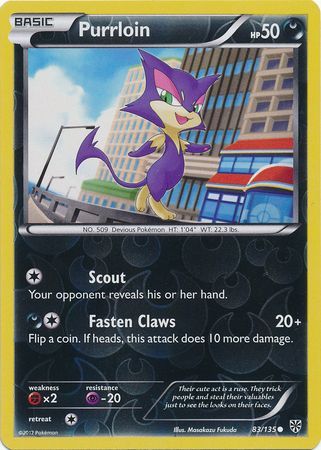 Purrloin 83 135 Common Reverse Holo Black White 8 Plasma Storm Reverse Holo Singles Purrloin 83 135 Common Reverse Holo Black White 8 Plasma Storm Reverse Holo Singles