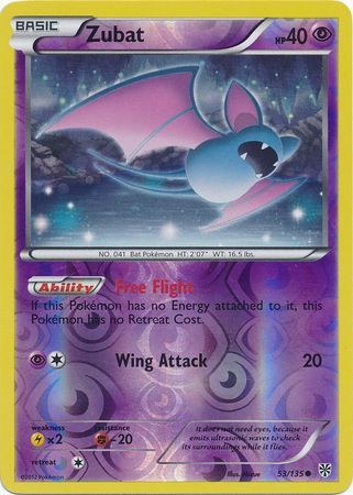 Zubat 53 135 Common Reverse Holo Black White 8 Plasma Storm Reverse Holo Singles Zubat 53 135 Common Reverse Holo Black White 8 Plasma Storm Reverse Holo Singles