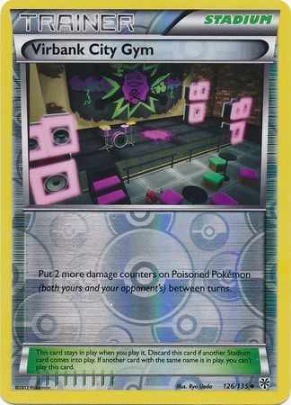 Virbank City Gym 126 135 Uncommon Reverse Holo Virbank City Gym 126 135 Uncommon Reverse Holo