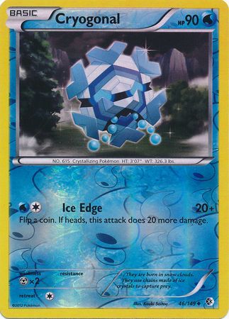 Cryogonal 46 149 Uncommon Reverse Holo Black White 7 Boundaries Crossed Reverse Holo Singles Cryogonal 46 149 Uncommon Reverse Holo Black White 7 Boundaries Crossed Reverse Holo Singles