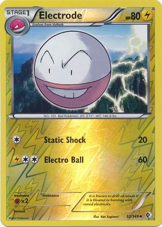 Electrode (33/116) (Theme Deck Exclusive) [Black & White: Plasma Freeze]