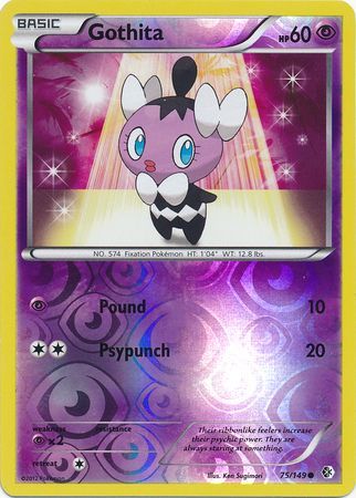 Gothita 75 149 Common Reverse Holo Black White 7 Boundaries Crossed Reverse Holo Singles Gothita 75 149 Common Reverse Holo Black White 7 Boundaries Crossed Reverse Holo Singles