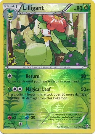 Lilligant 17 149 Rare Reverse Holo Black White 7 Boundaries Crossed Reverse Holo Singles Lilligant 17 149 Rare Reverse Holo Black White 7 Boundaries Crossed Reverse Holo Singles
