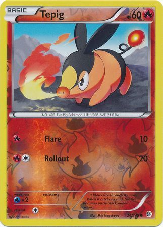 Tepig 24 149 Common Reverse Holo Black White 7 Boundaries Crossed Reverse Holo Singles Tepig 24 149 Common Reverse Holo Black White 7 Boundaries Crossed Reverse Holo Singles