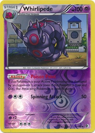 Whirlipede 73 149 Uncommon Reverse Holo Black White 7 Boundaries Crossed Reverse Holo Singles Whirlipede 73 149 Uncommon Reverse Holo Black White 7 Boundaries Crossed Reverse Holo Singles