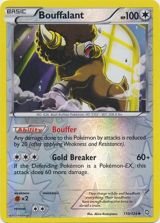Bouffalant 110 124 Uncommon Reverse Holo Black White 6 Dragons Exalted Reverse Holo Singles Bouffalant 110 124 Uncommon Reverse Holo Black White 6 Dragons Exalted Reverse Holo Singles