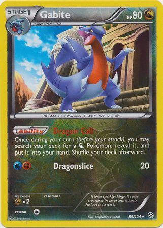 Gabite 89 124 Uncommon Reverse Holo Black White 6 Dragons Exalted Reverse Holo Singles Gabite 89 124 Uncommon Reverse Holo Black White 6 Dragons Exalted Reverse Holo Singles