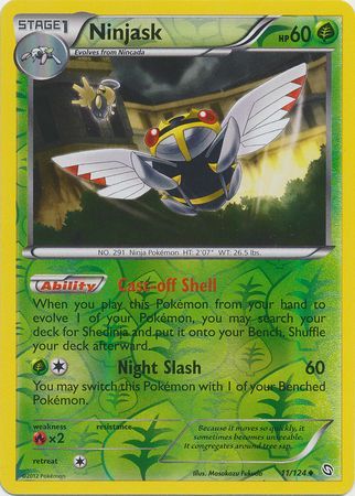 Ninjask 11 124 Uncommon Reverse Holo Black White 6 Dragons Exalted Reverse Holo Singles Ninjask 11 124 Uncommon Reverse Holo Black White 6 Dragons Exalted Reverse Holo Singles