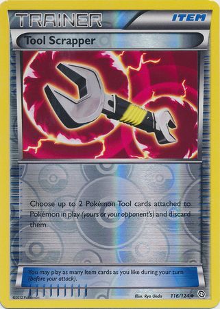 Tool Scrapper 116 124 Uncommon Reverse Holo Tool Scrapper 116 124 Uncommon Reverse Holo