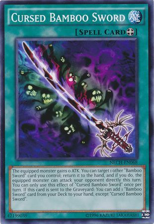 Cursed Bamboo Sword NECH EN068 Common Unlimited Cursed Bamboo Sword NECH EN068 Common Unlimited
