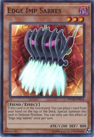 Edge Imp Sabres NECH EN014 Super Rare Unlimited Edge Imp Sabres NECH EN014 Super Rare Unlimited