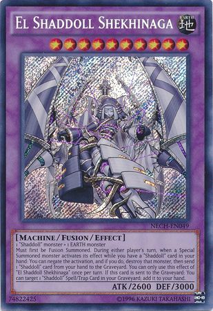 El Shaddoll Shekhinaga NECH EN049 Secret Rare Unlimited El Shaddoll Shekhinaga NECH EN049 Secret Rare Unlimited